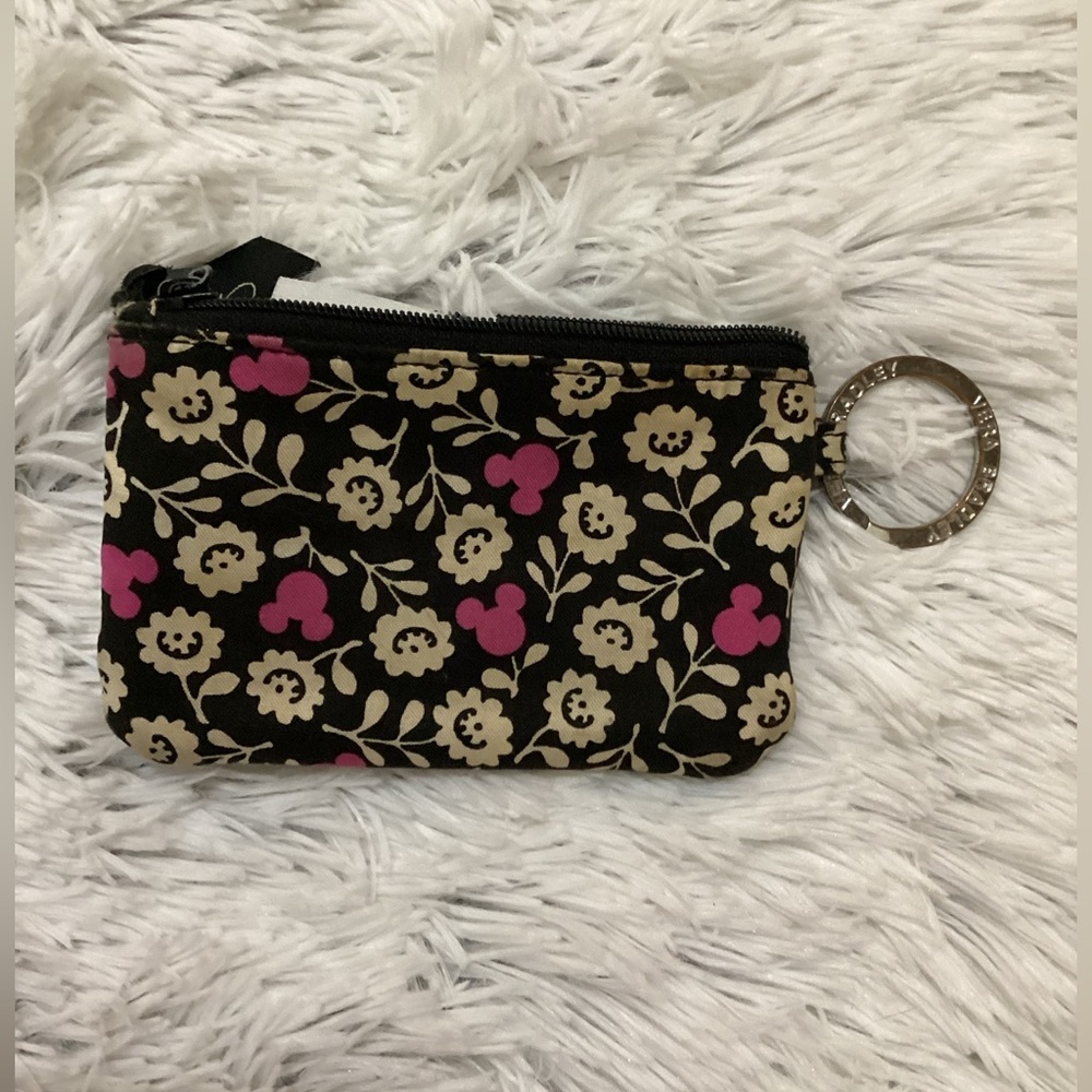Disney Parks Vera Bradley zip ID Coin Keys Cards holder case - Picture 3 of 7